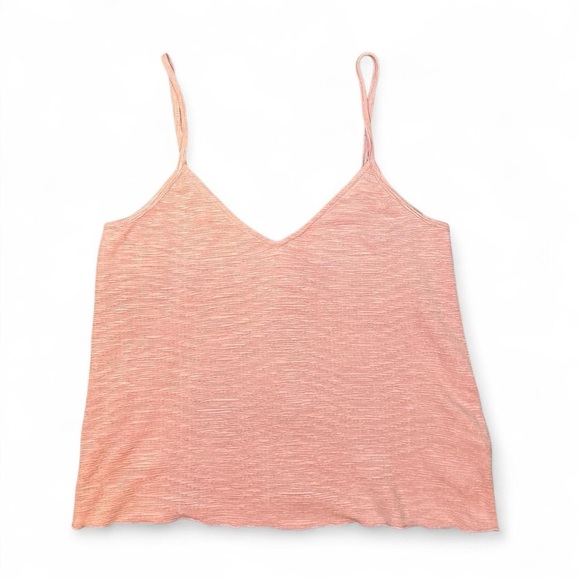 MINKPINK Tops - NWT MINKPINK x M|PC Textured Faux Suede Pastel Pink Cami Tank Top — SMALL